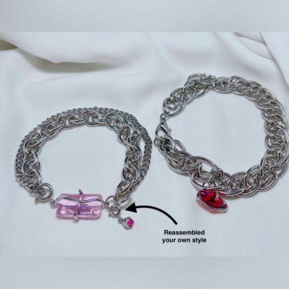 Crystal Detachable Blossom Choker - Picture 2 of 4
